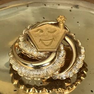 Vintage Napier brooch